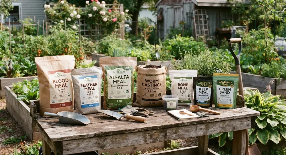 Slow-Release Organic Top-Dressings