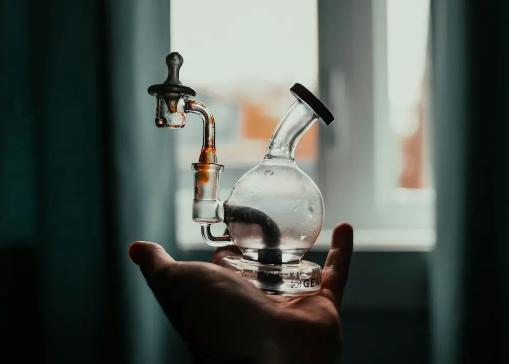 Glass bong
