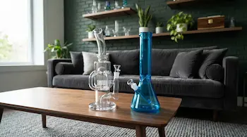 Glass vs Acrylic Bongs