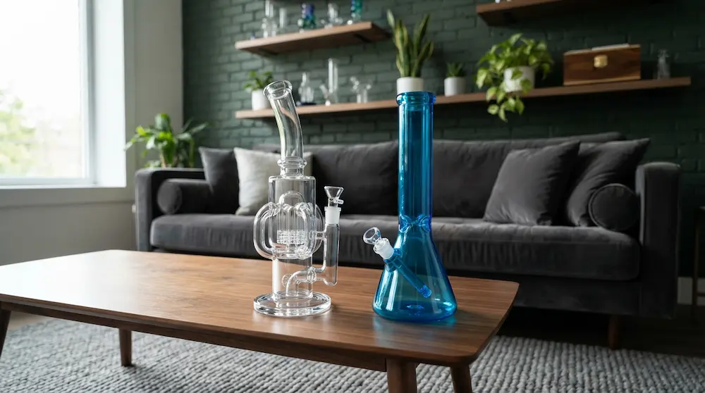 glass vs acrylic bong
