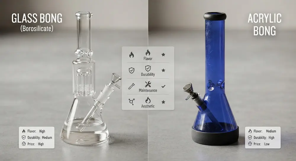 Glass bong