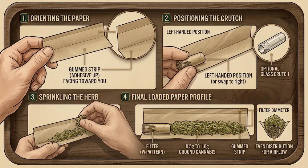 Step 3: Load the Paper and Position the Crutch
