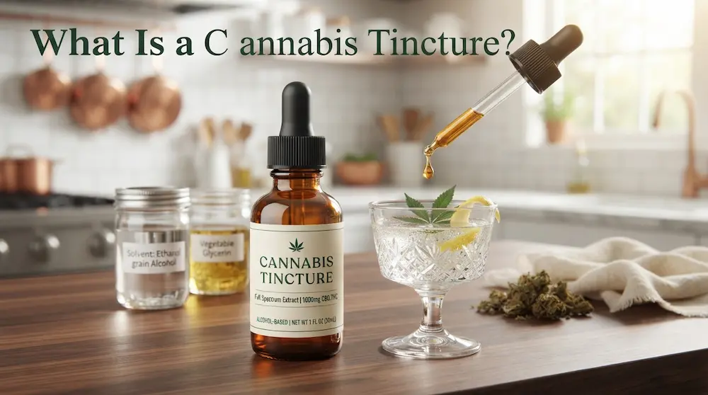 cannabis tincture hero image